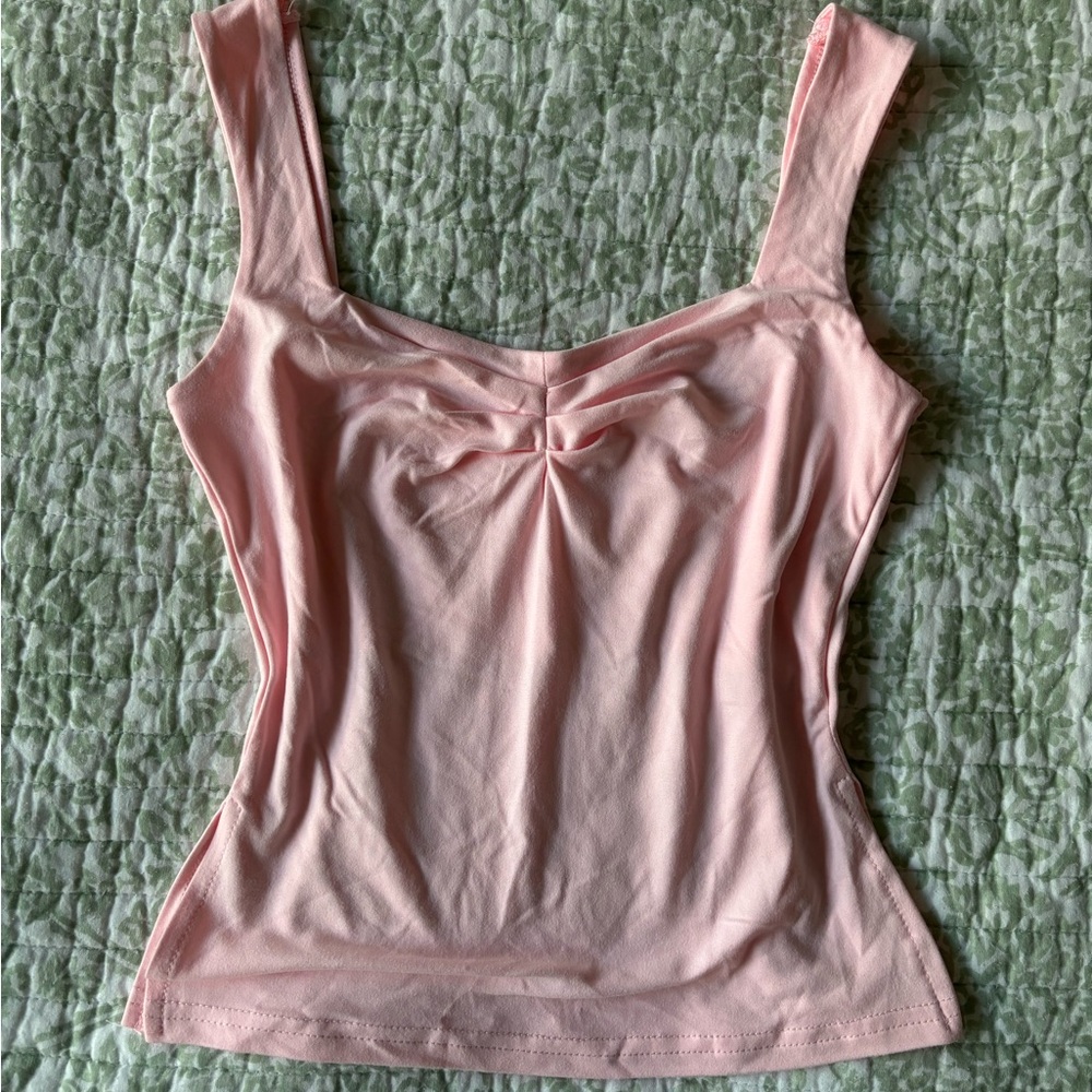 Feminine Pink Top
